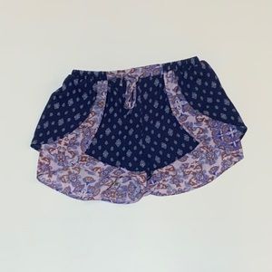 Xhilaration Flowy Patterned Shorts